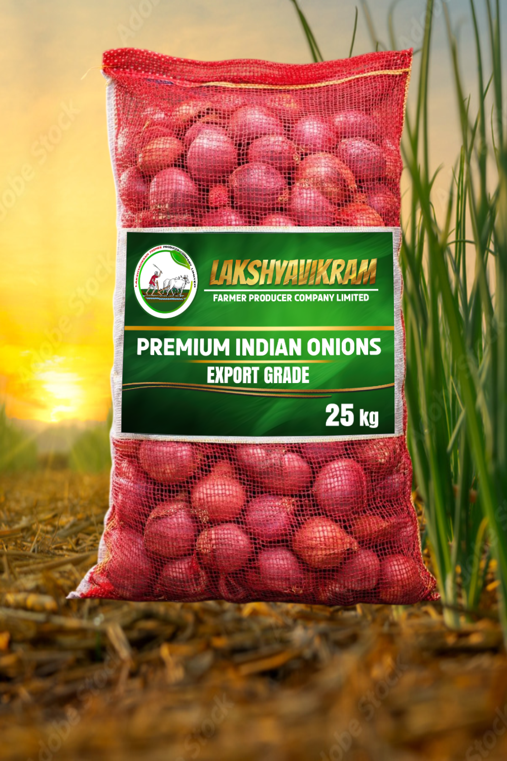 Red Onion Bag 25 Kg